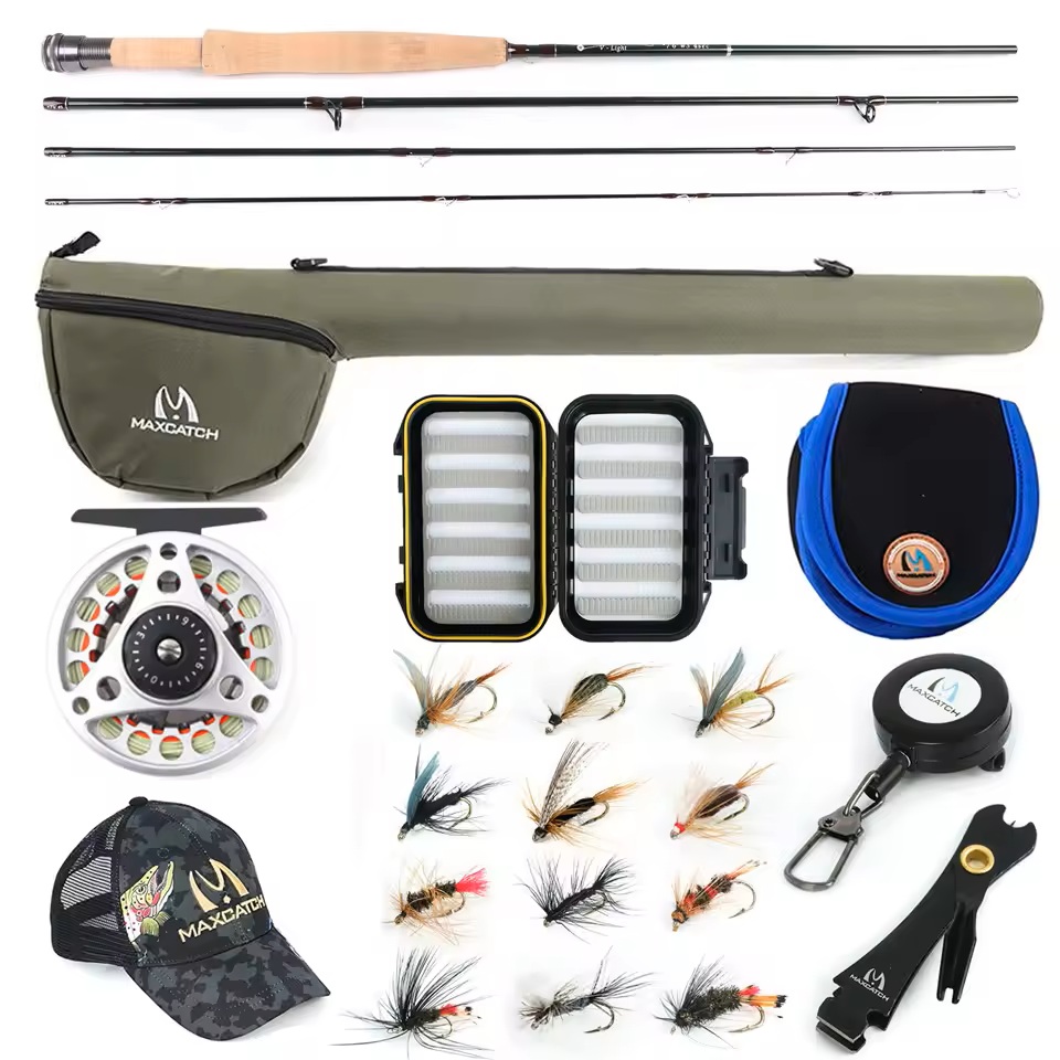 Fishing Rod Fly - MAXIMUMCATCH Ultralite/V-light 6ft-7.6ft 2/3wt Joran Pancing