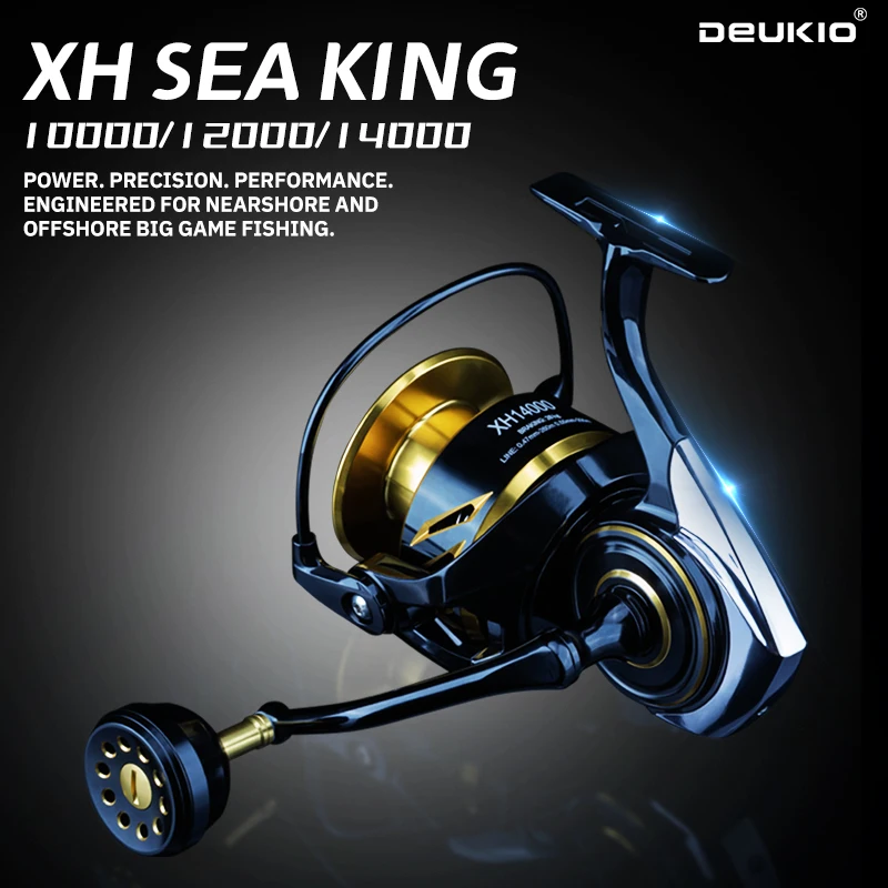 Abu Garcia Reel Max - DEUKIO Reel Pemintal Jarak Jauh 10000-14000