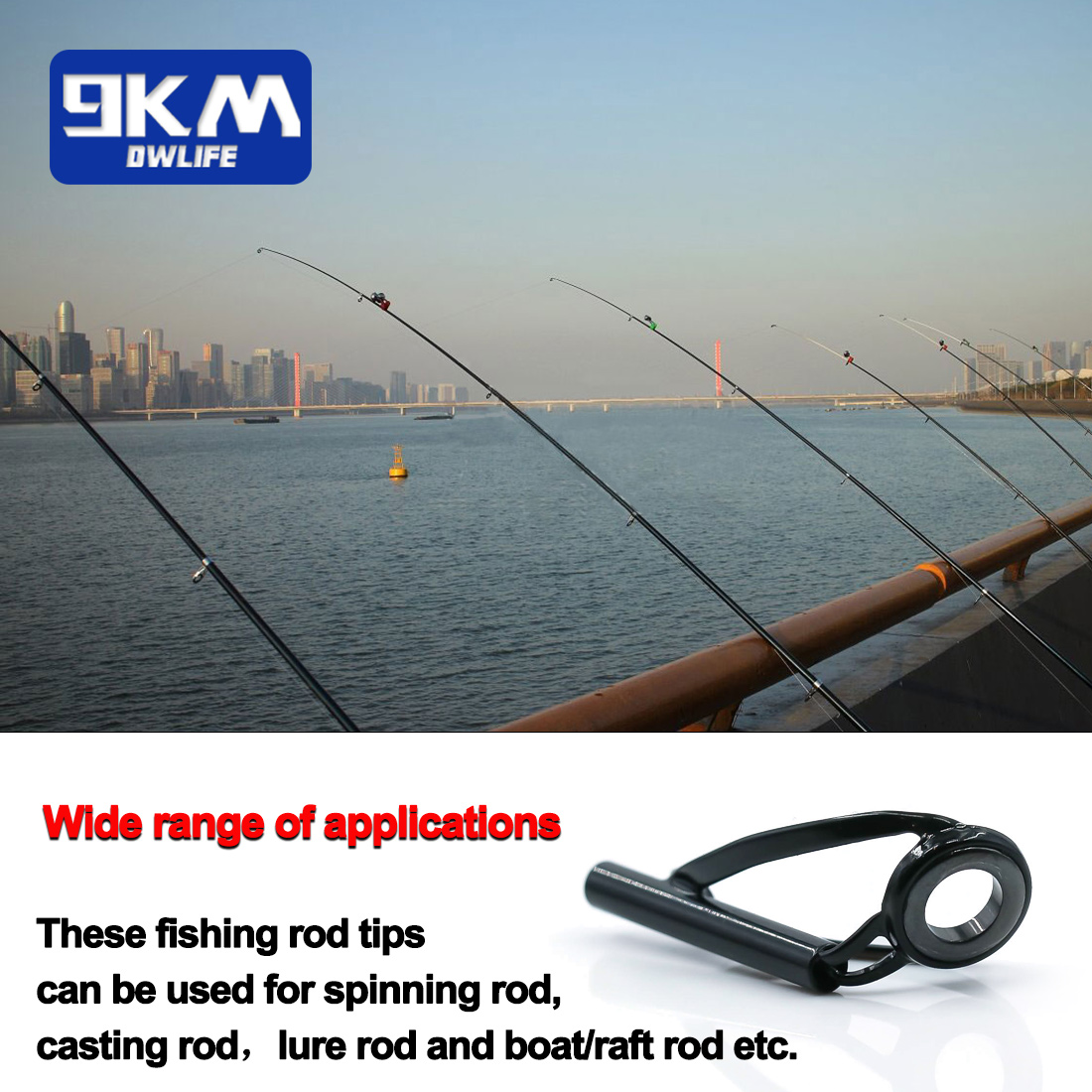Kit Perbaikan Tip Top Guide Jo - Fishing Rod Guide Replacement ulasan dan harga