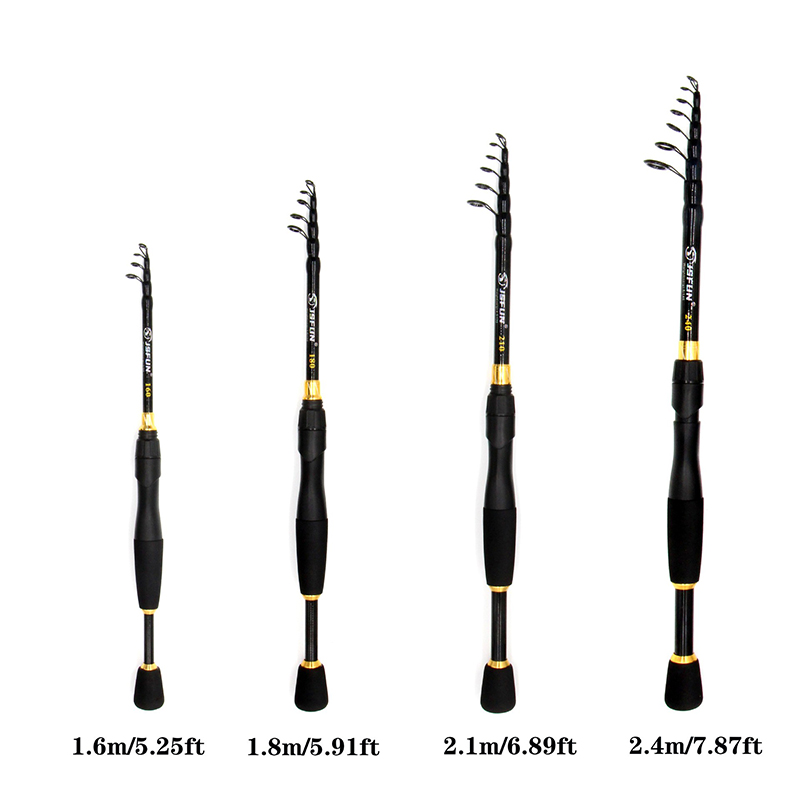 Joran Pancing Teleskopik JSFUN - Fishing Rod Spinning ulasan dan harga