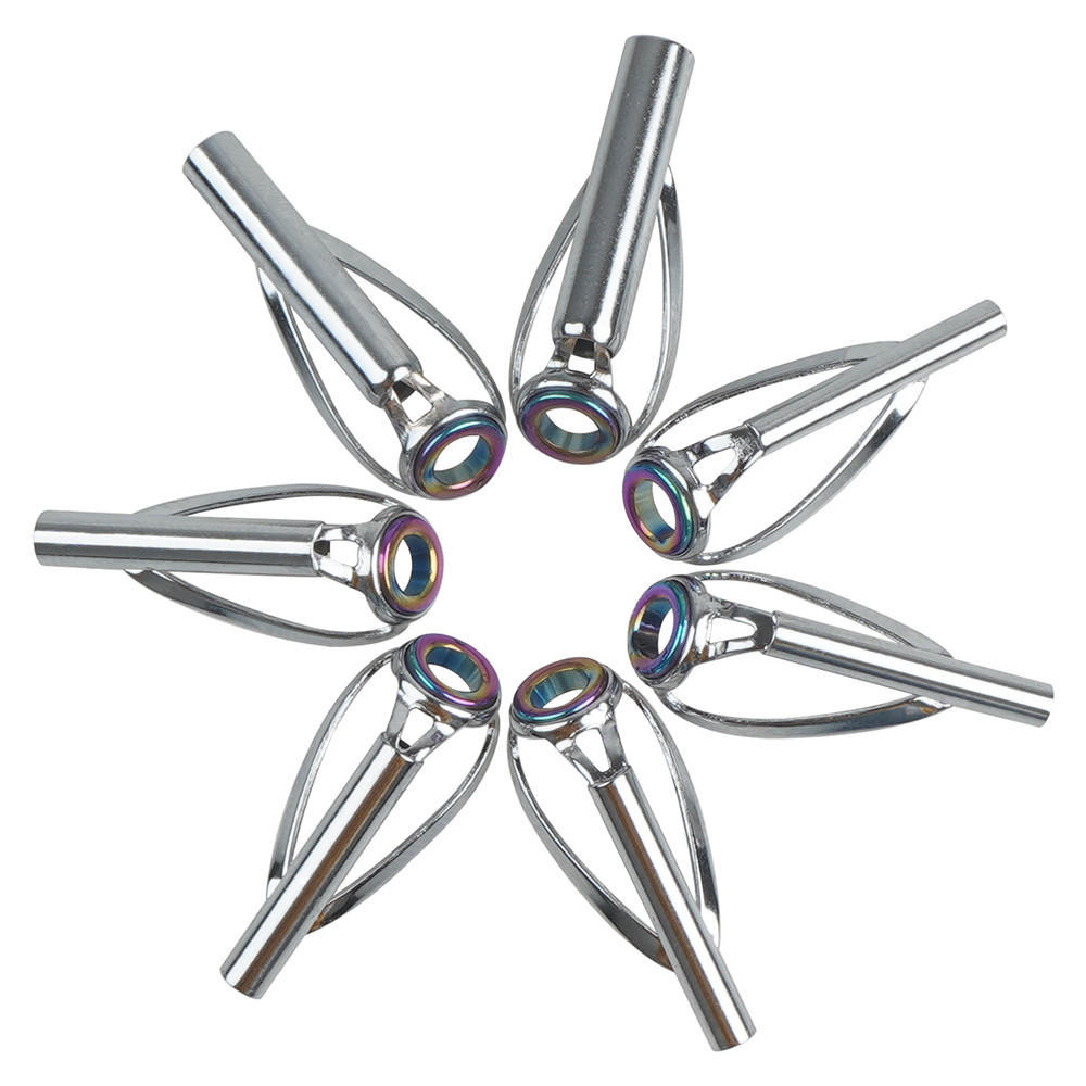 10Pcs Kit Perbaikan Tip Pemand - Fishing Rod Guide Replacement ulasan dan harga