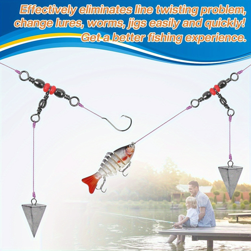 Swivel Pancing 3 Arah, Dikemas - Fishing Rod Building Kit ulasan dan harga